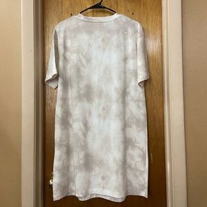 Beige patterned dress